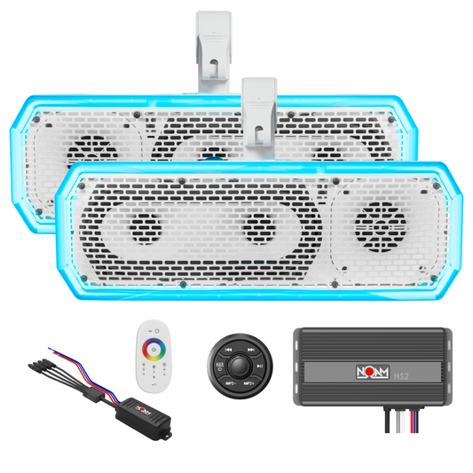 InBar W Kit Marine Mounts LED Driver for Speakers NOAM Audio