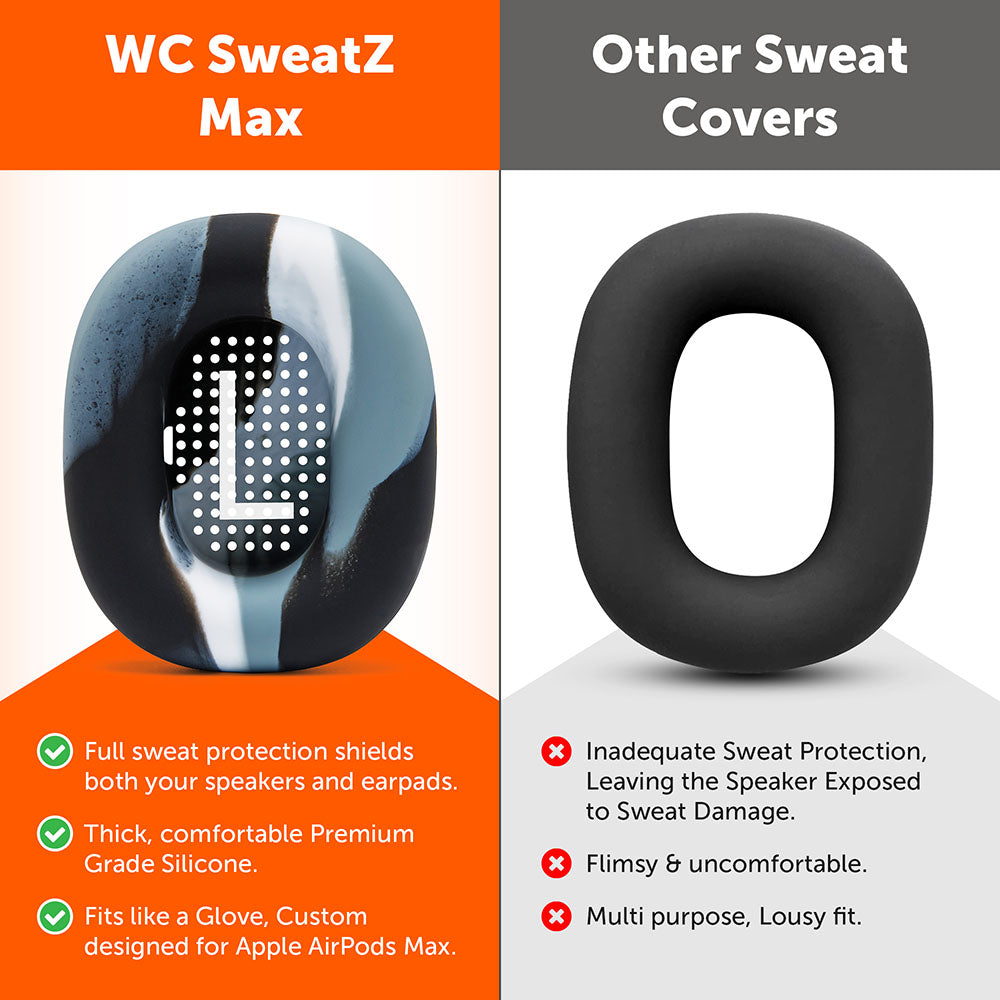 Apple Airpods Max Silicone Sweat Covers Earpads Wicked Cushions