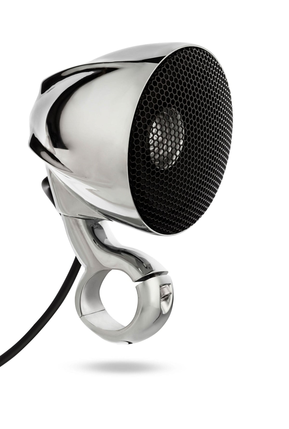 N3C Chrome Handlebar Speakers Motorcycle and ATV NOAM Audio