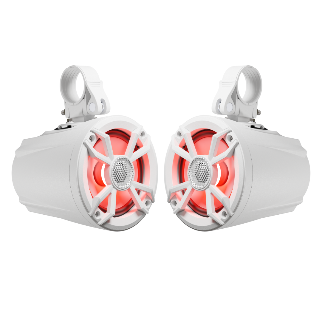 N5 White Marine Clamps UTV Mounts NOAM Audio