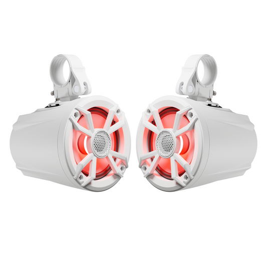 N5 White Marine Clamps UTV Mounts NOAM Audio