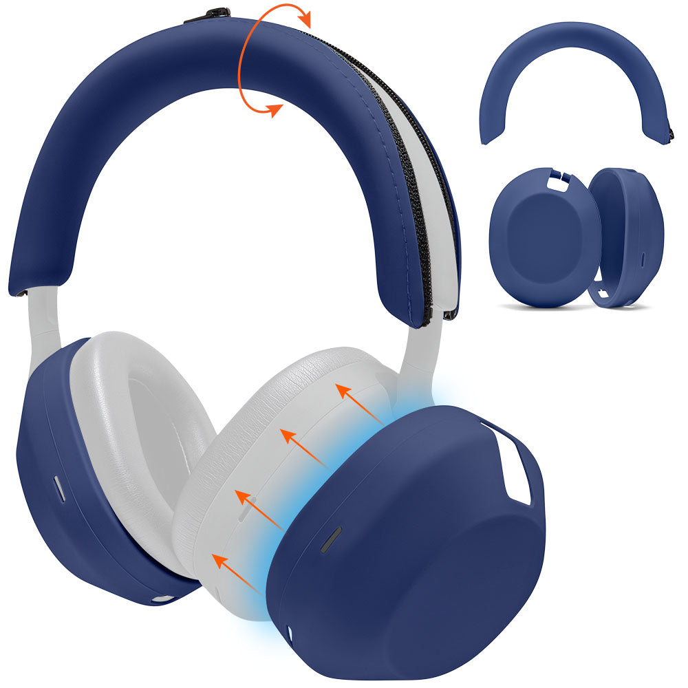 Sony XM5 Protective Silicone Shell Cover Headband WC ShellZ XM5