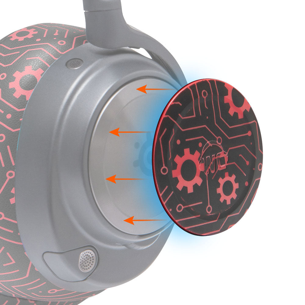 WC Side Speaker Plates Silicone Arctis Nova Headset Accessories Wicked Cushions