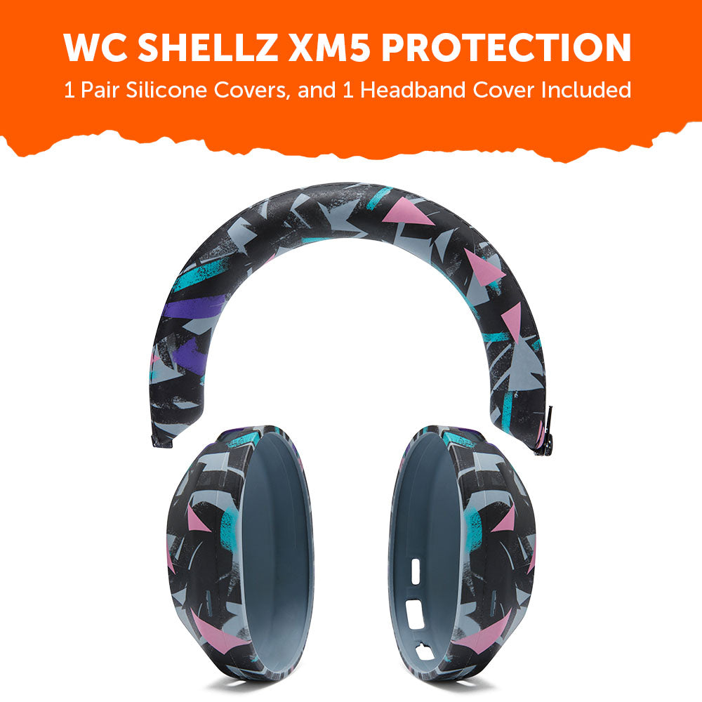 Sony XM5 Protective Silicone Shell Cover Headband WC ShellZ XM5