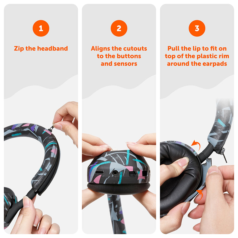 Sony XM5 Protective Silicone Shell Cover Headband WC ShellZ XM5