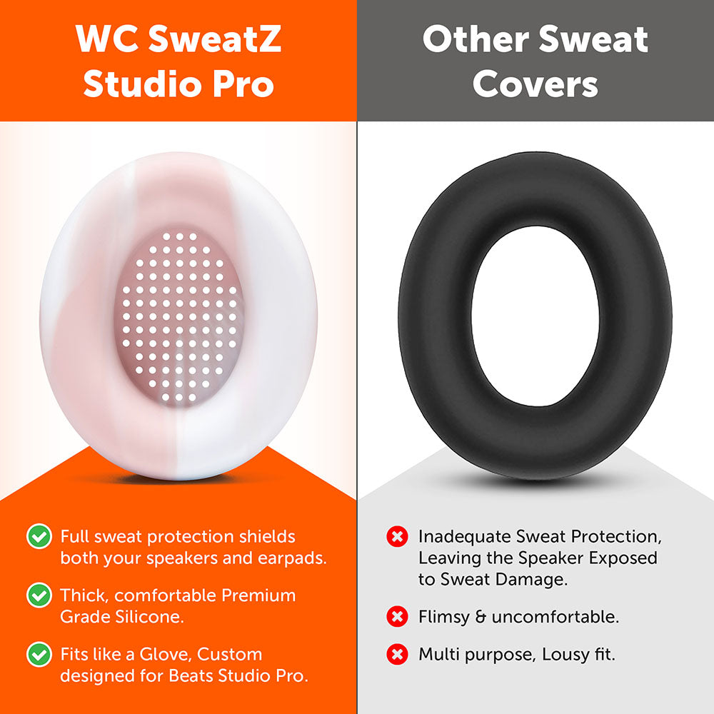 Beats Studio Pro Earpad Sweat Covers - WC SweatZ Studio Pro