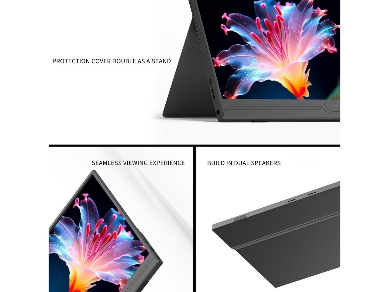 ReHisk Touch Screen Portable Monitor FHD 1080P RE-15.6TT