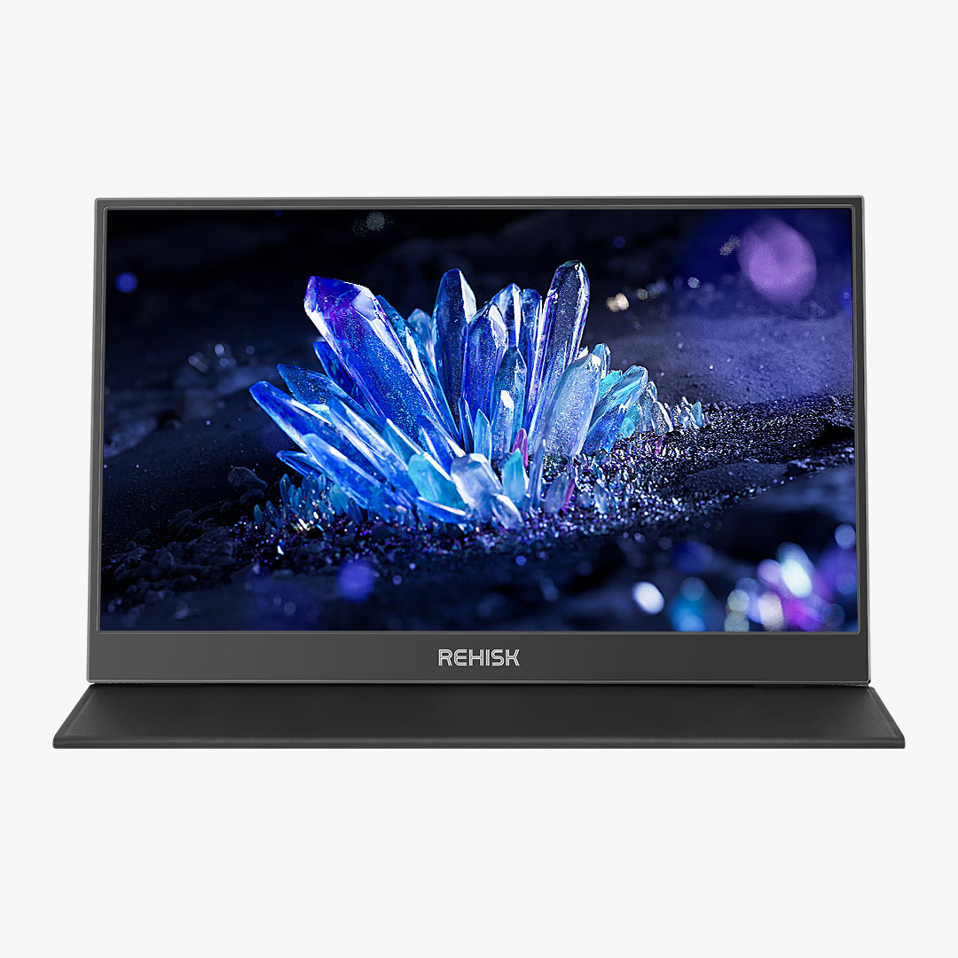 15.6'' FHD 1080P Portable Monitor Full Cover ReHisk RE-15.6FC