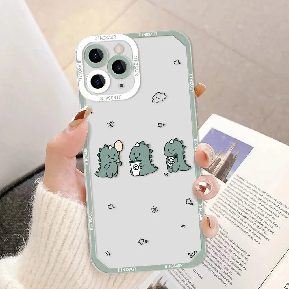 Cartoon Panda Full Body Protective iPhone Case Apple