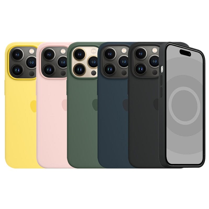 iPhone 15 Silicone MagSafe Protective Case Apple