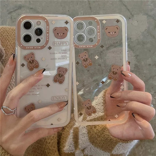 Cartoon Panda Full Body Protective iPhone Case Apple