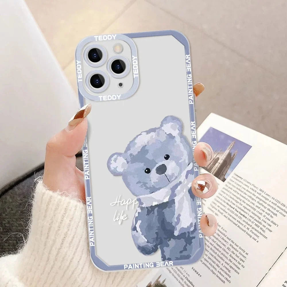 Cartoon Panda Full Body Protective iPhone Case Apple