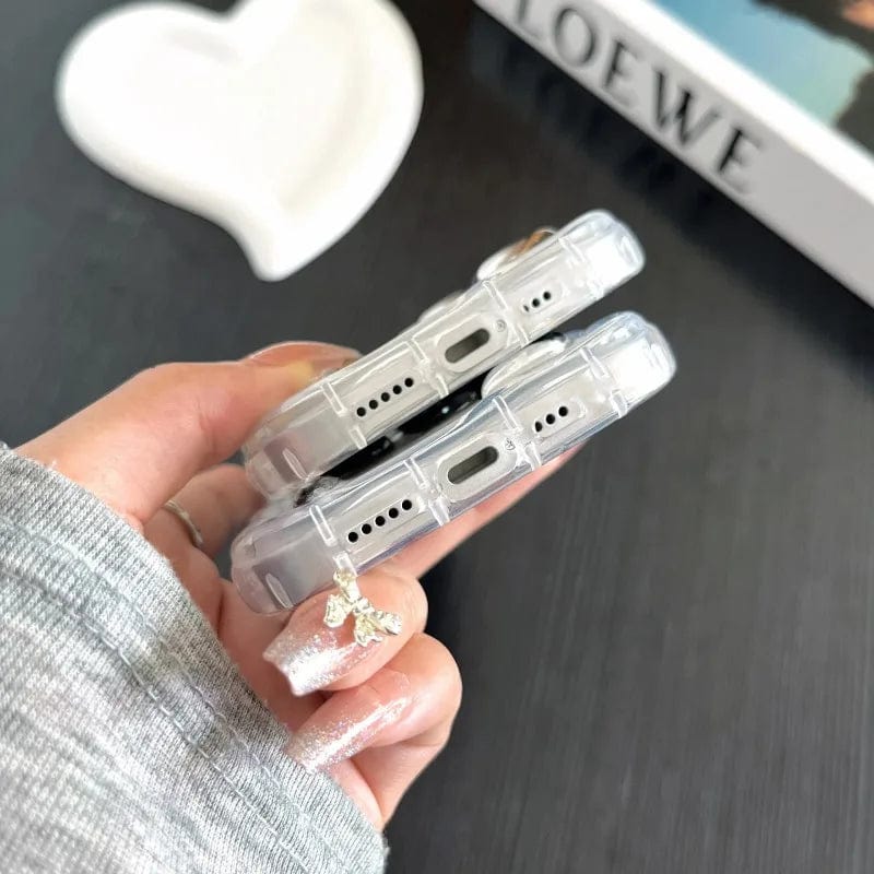 3D Silicone Love Bow iPhone Case Vogueen
