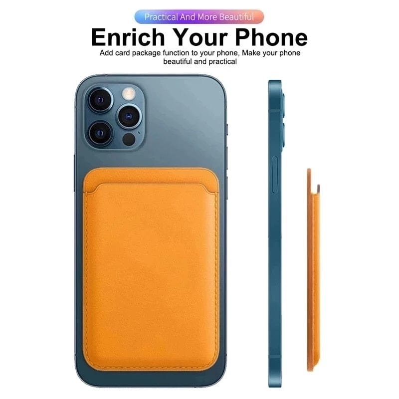 iPhone Leather Wallet with MagSafe Wallet Vogueen