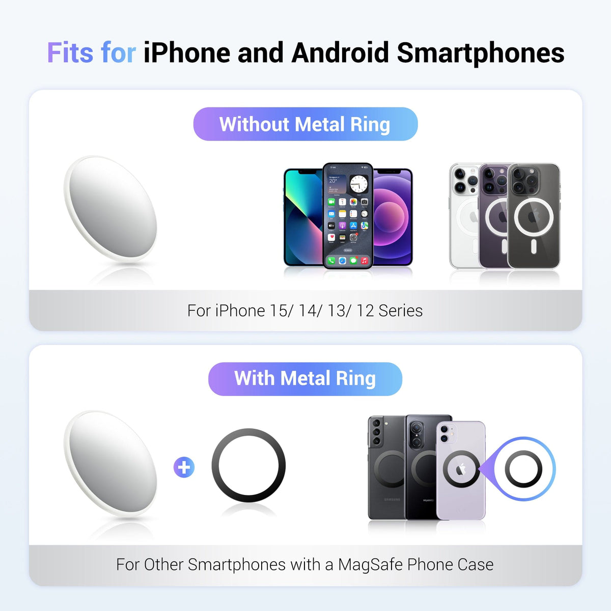 Magnetic Selfie Mirror Large 2.2'' Phone Accessory Vogueen