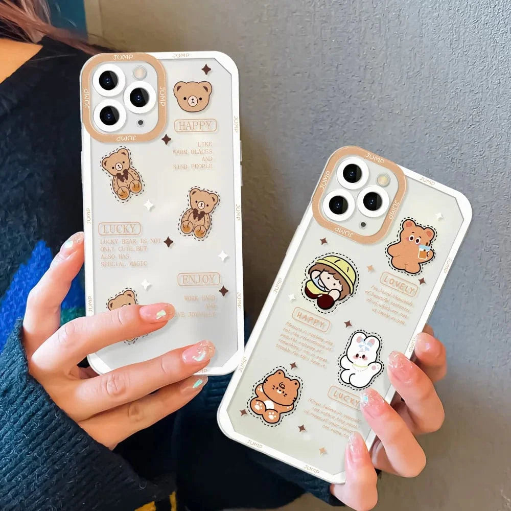 Cartoon Panda Full Body Protective iPhone Case Apple