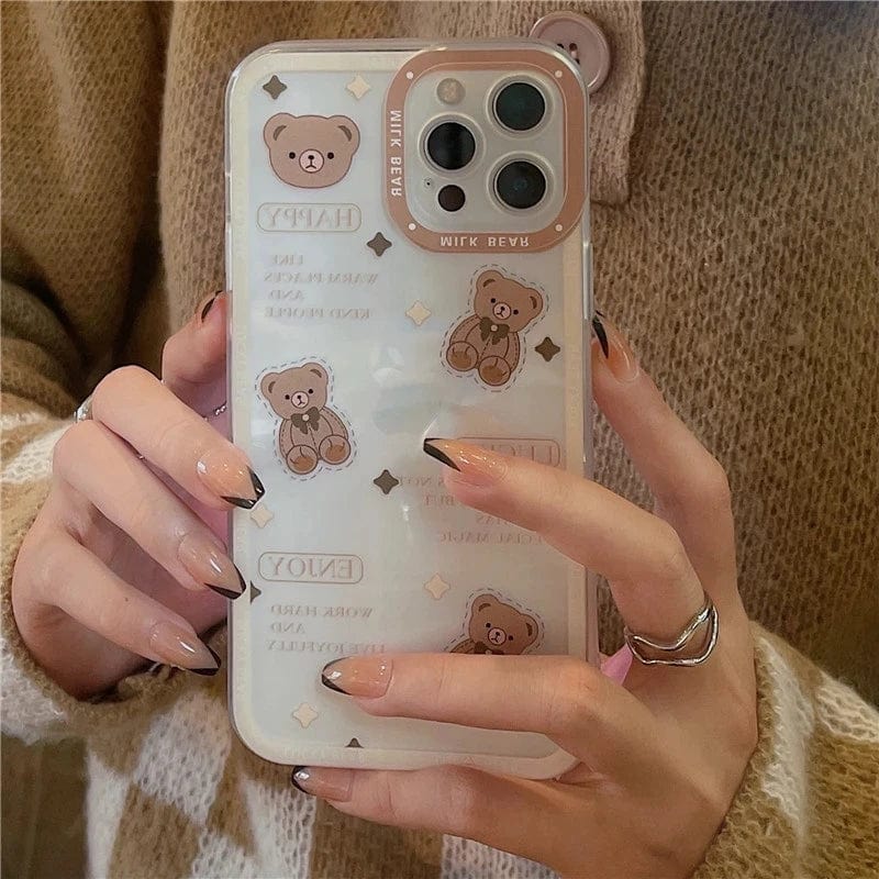 Cartoon Panda Full Body Protective iPhone Case Apple