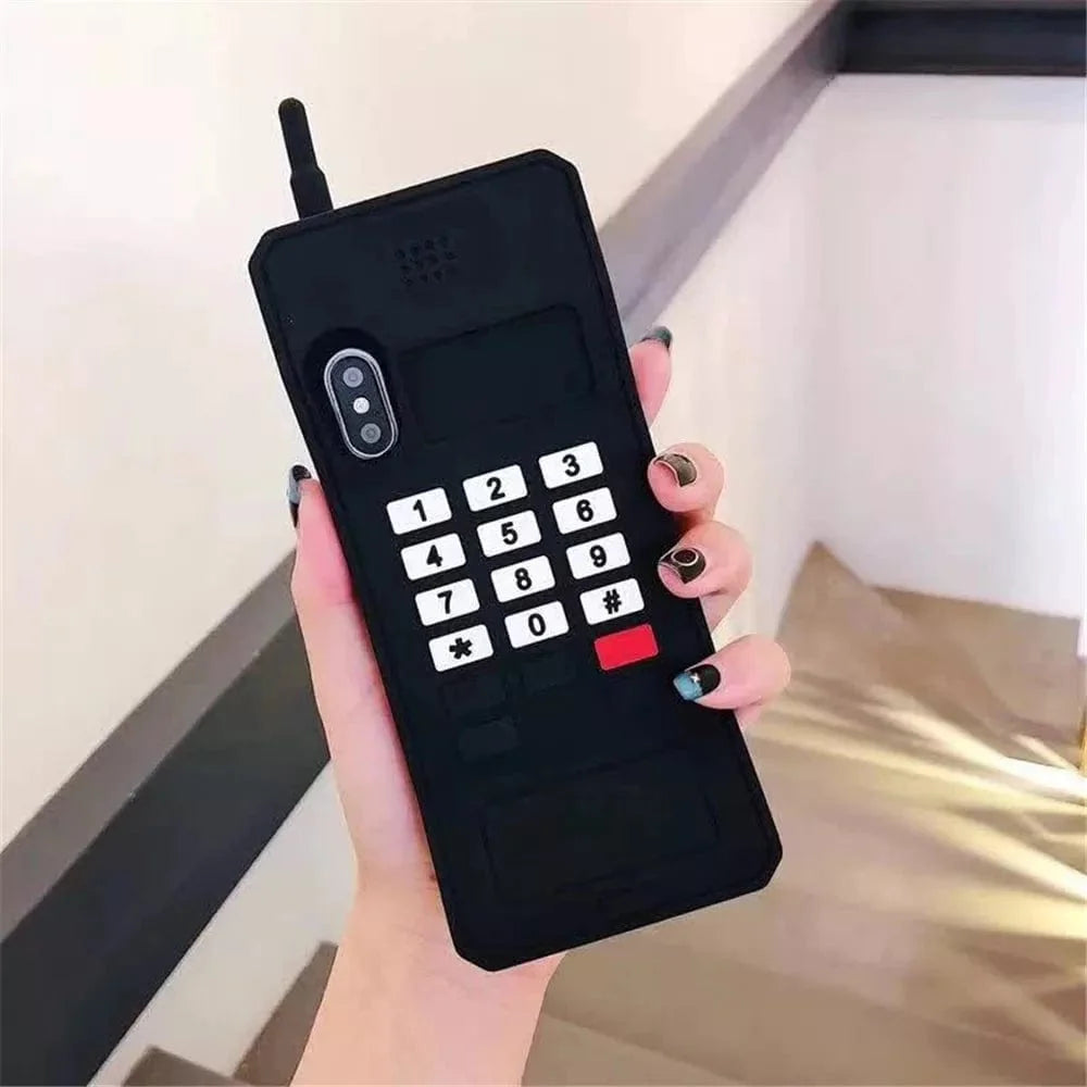 3D Cartoon TPU Silicone Mobile Phone iPhone Case