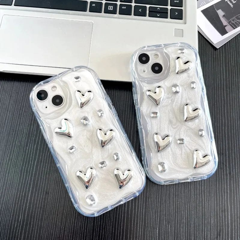 3D Silicone Love Bow iPhone Case Vogueen