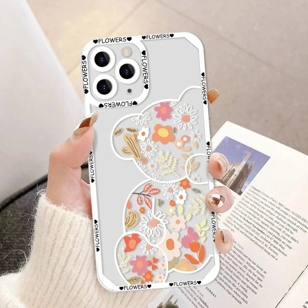 Cartoon Panda Full Body Protective iPhone Case Apple
