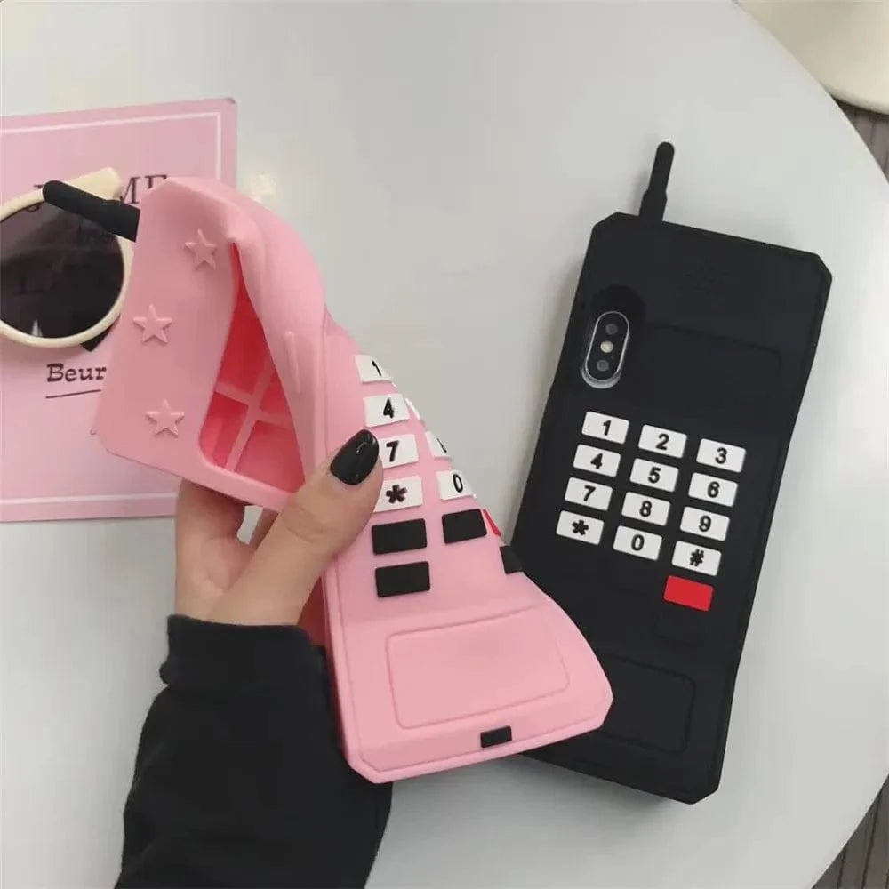 3D Cartoon TPU Silicone Mobile Phone iPhone Case