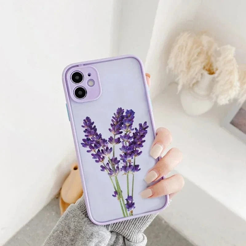 Fashion Cute Flower Full Body Protective iPhone Case