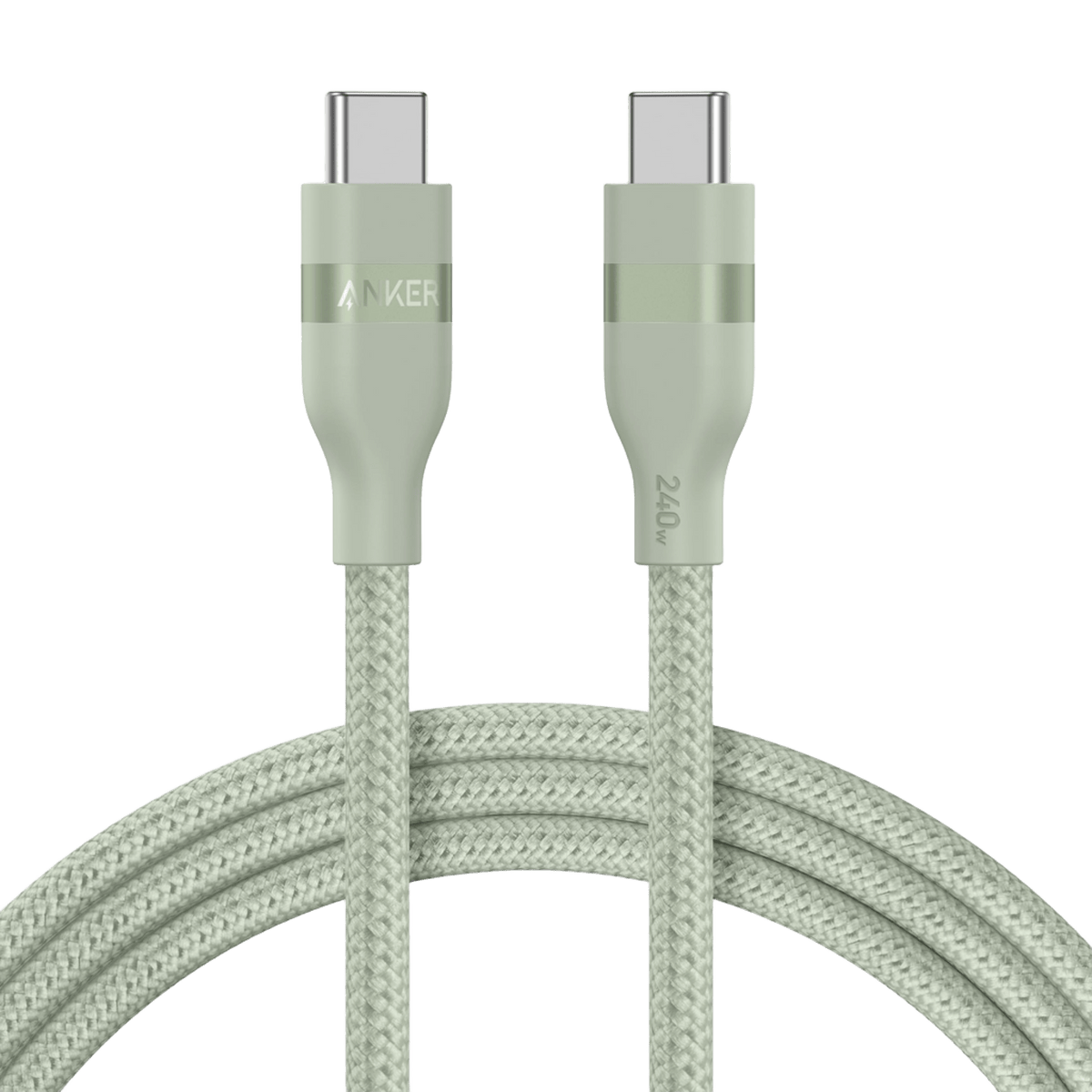 USB-C 240W Upcycled-Braided Cable Anker USB-C to USB-C Cable