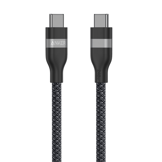 USB-C 240W Upcycled-Braided Cable Anker USB-C to USB-C Cable