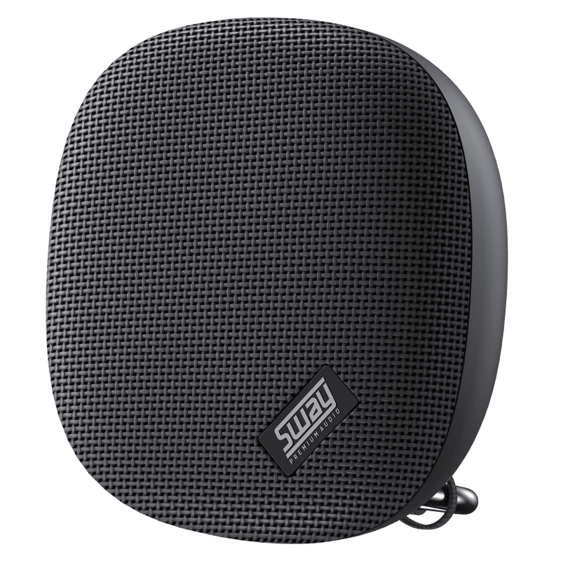 Waterproof Bluetooth Portable Speaker Mini Sway Splash Extreme Black