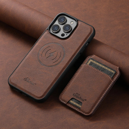 Leather Magnetic Wallet iPhone Case Vogueen