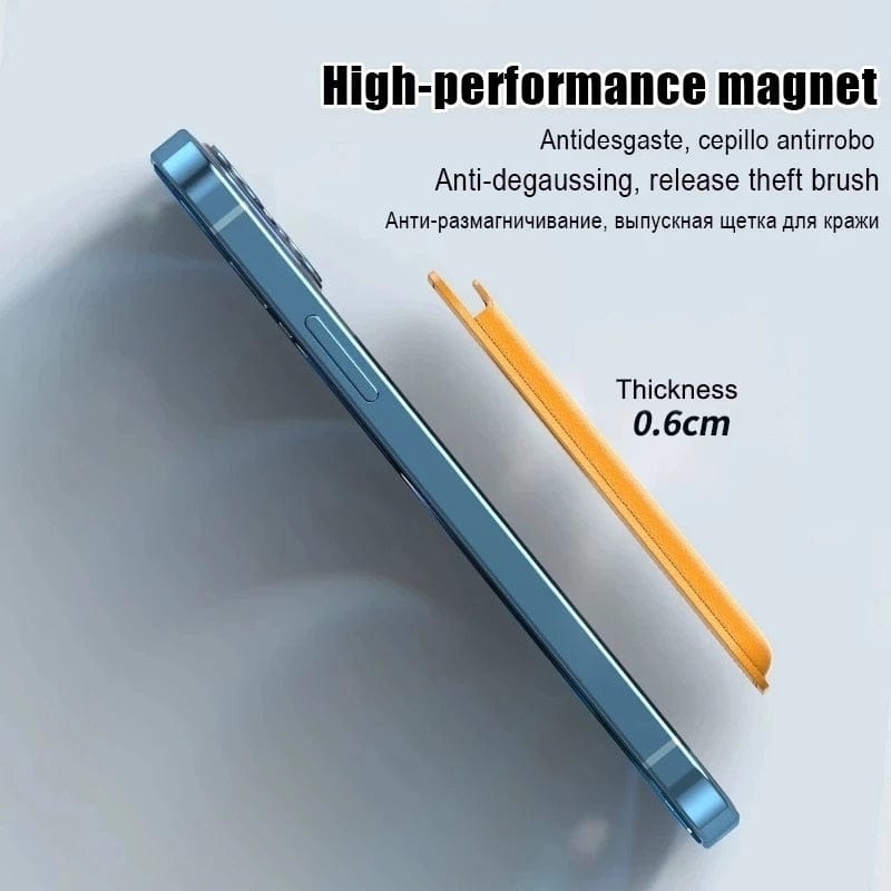 iPhone Leather Wallet with MagSafe Wallet Vogueen