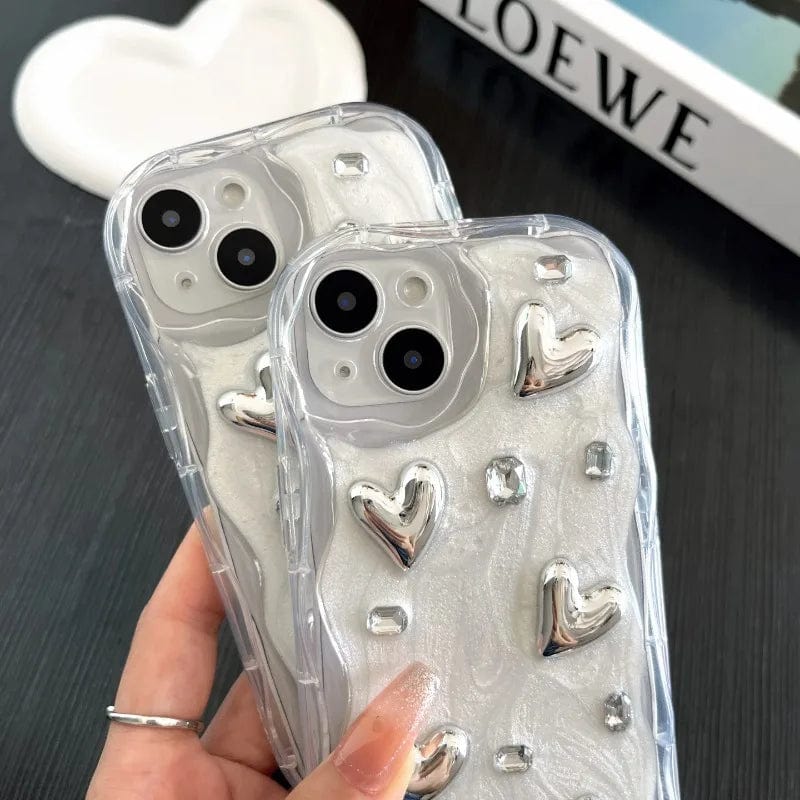 3D Silicone Love Bow iPhone Case Vogueen