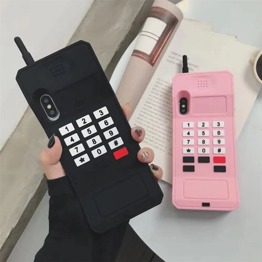 3D Cartoon TPU Silicone Mobile Phone iPhone Case