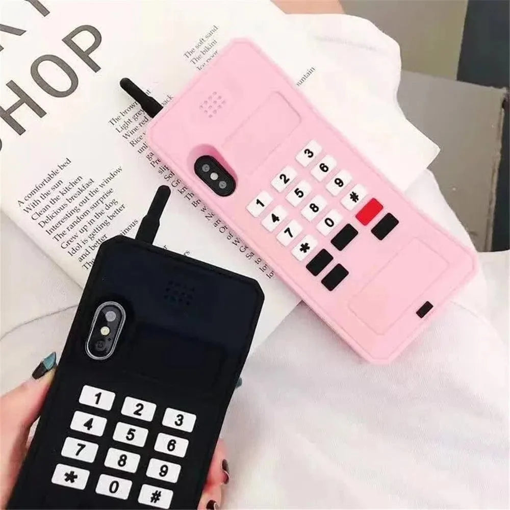 3D Cartoon TPU Silicone Mobile Phone iPhone Case