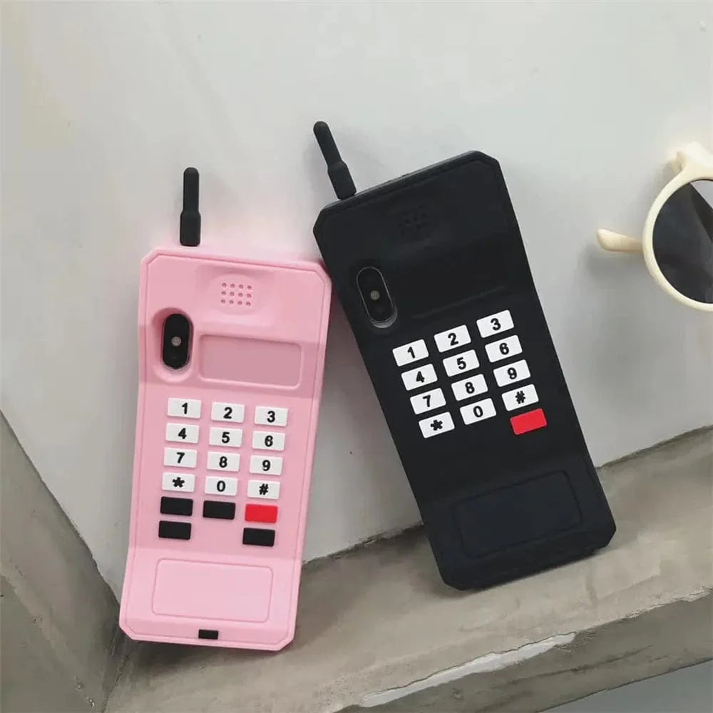 3D Cartoon TPU Silicone Mobile Phone iPhone Case