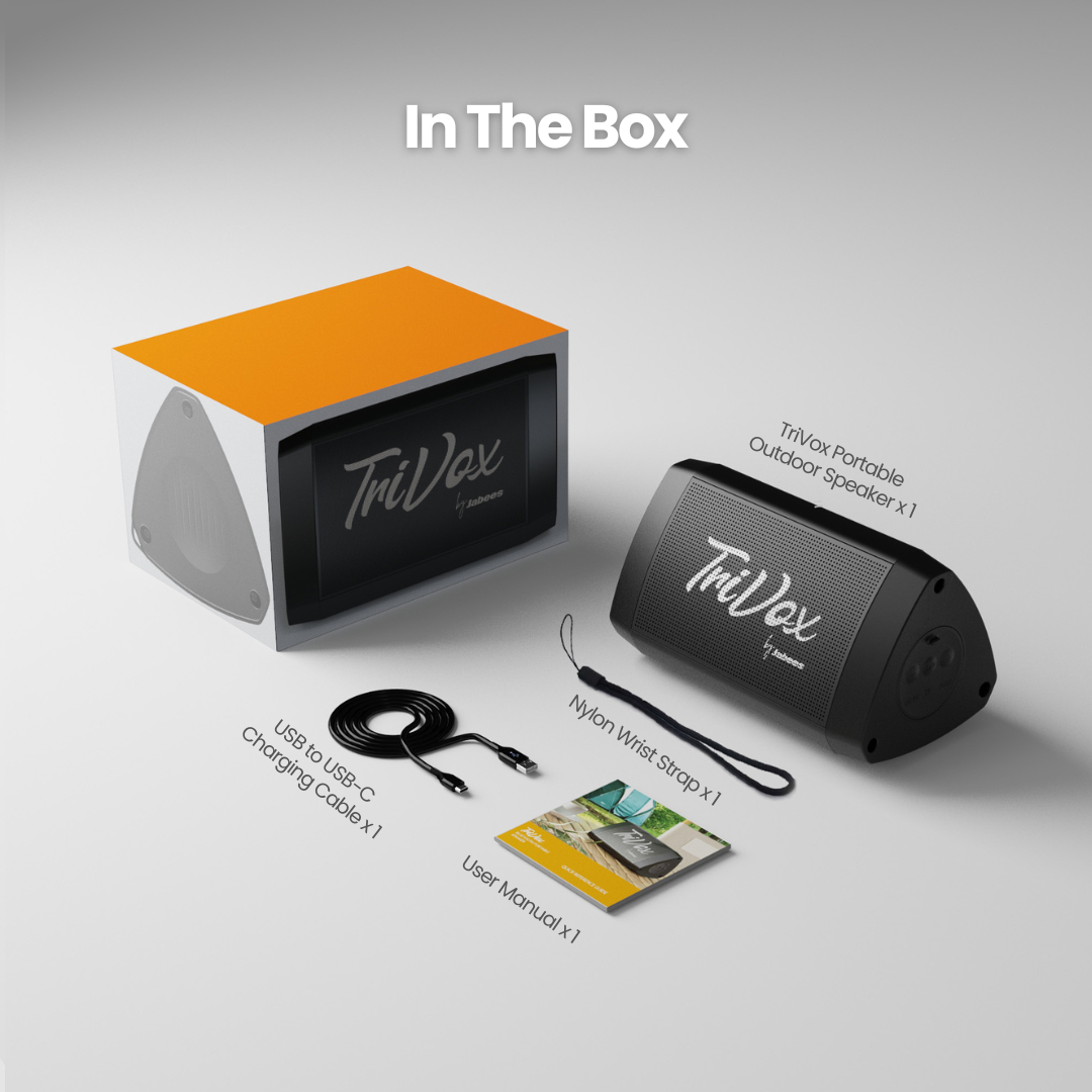 Triangle Bluetooth Wireless Portable Speaker TriVox