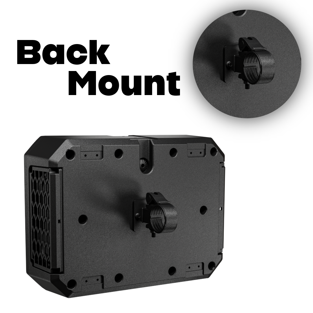 NSUB.3 UTV Mounts with Round Bar Clamps