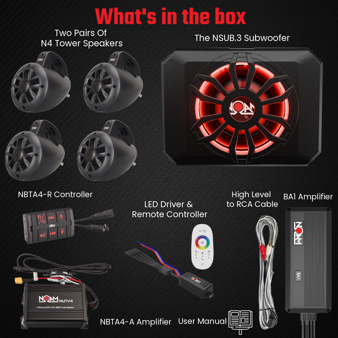 NUTV4-S QUAD Audio Device NOAM Audio