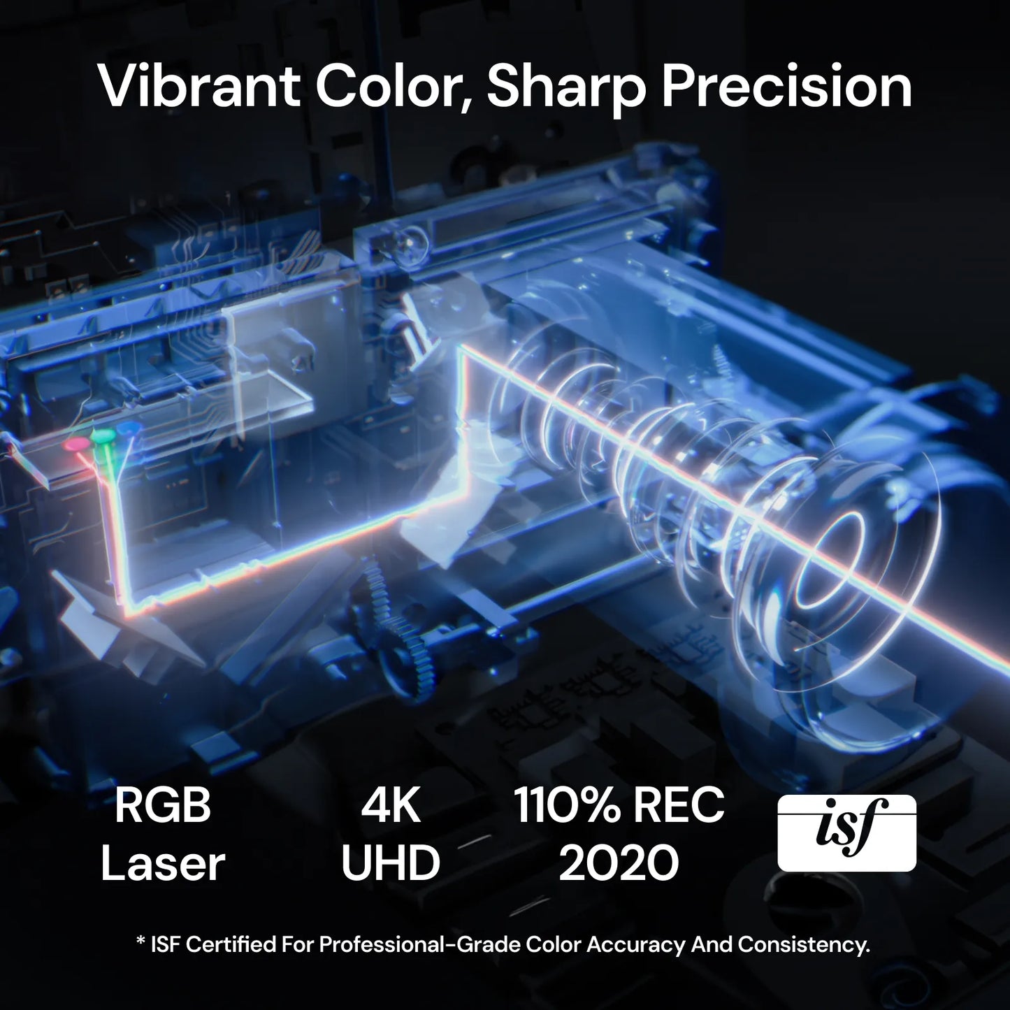 4K RGB Triple Laser Projector 110% Rec.2020 StreamMaster Plus 2 & Plus Valerion
