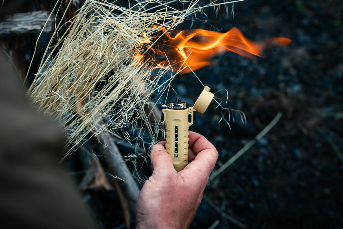 Plasma Dual-Arc Windproof USB Rechargeable Lighter Dark Energy