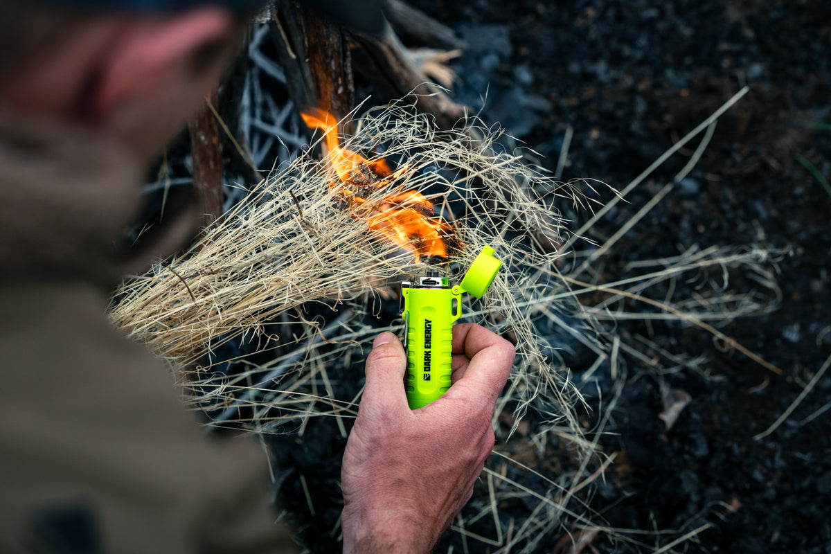 Plasma Dual-Arc Windproof USB Rechargeable Lighter Dark Energy