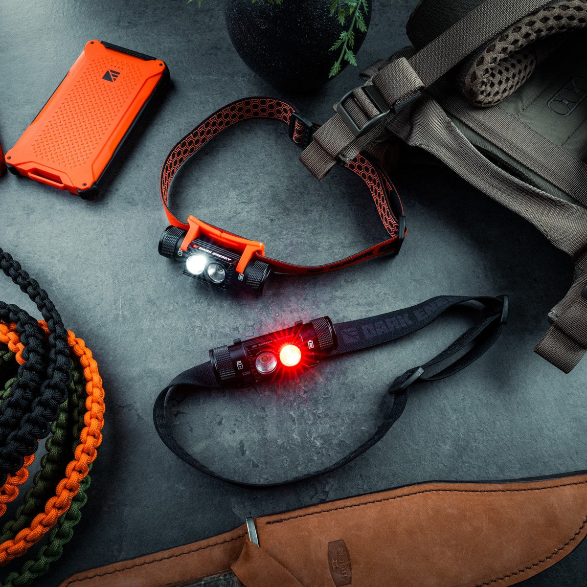 Oracle Rechargeable 900 Lumens Headlamp Dark Energy