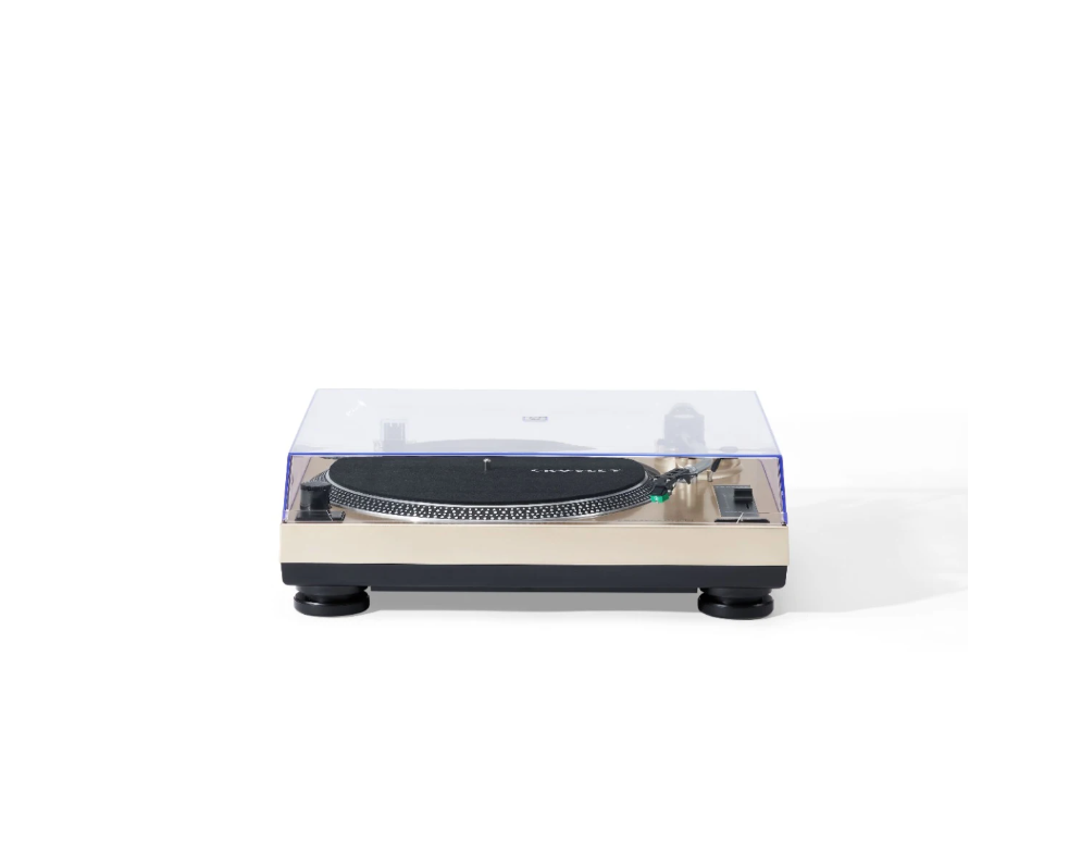 Crosley C100BT 2-Speed Bluetooth  Turntable, Champagne-NEW