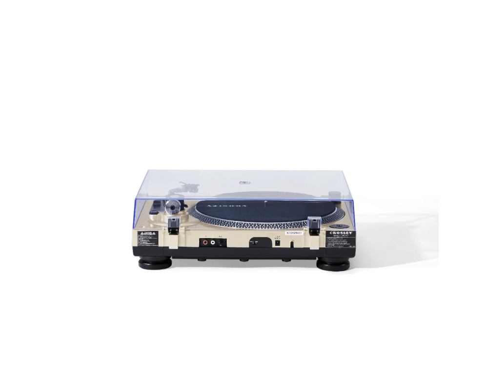 Crosley C100BT 2-Speed Bluetooth  Turntable, Champagne-NEW