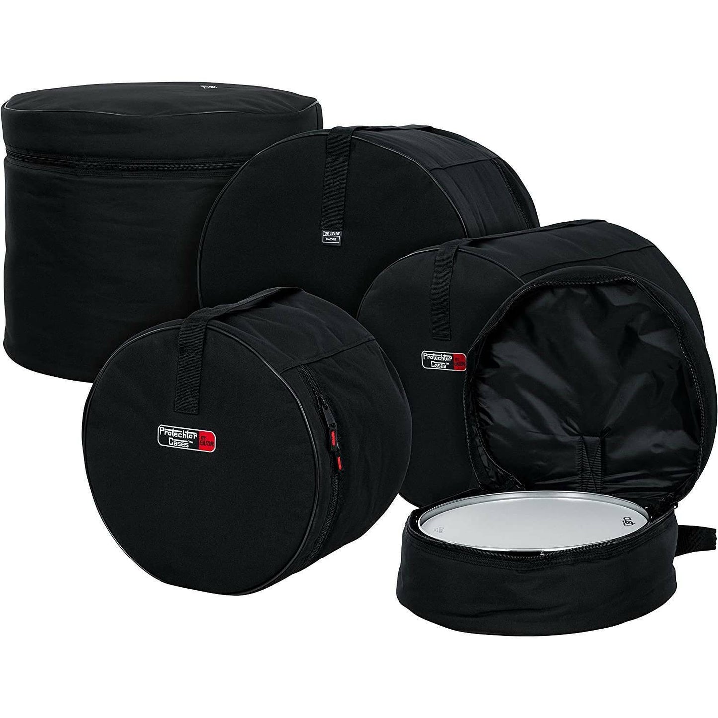 New - Gator GP-FUSION16 PROTECHTOR STANDARD SERIES 5-Piece Fusion Set Bags 16″ Tom New