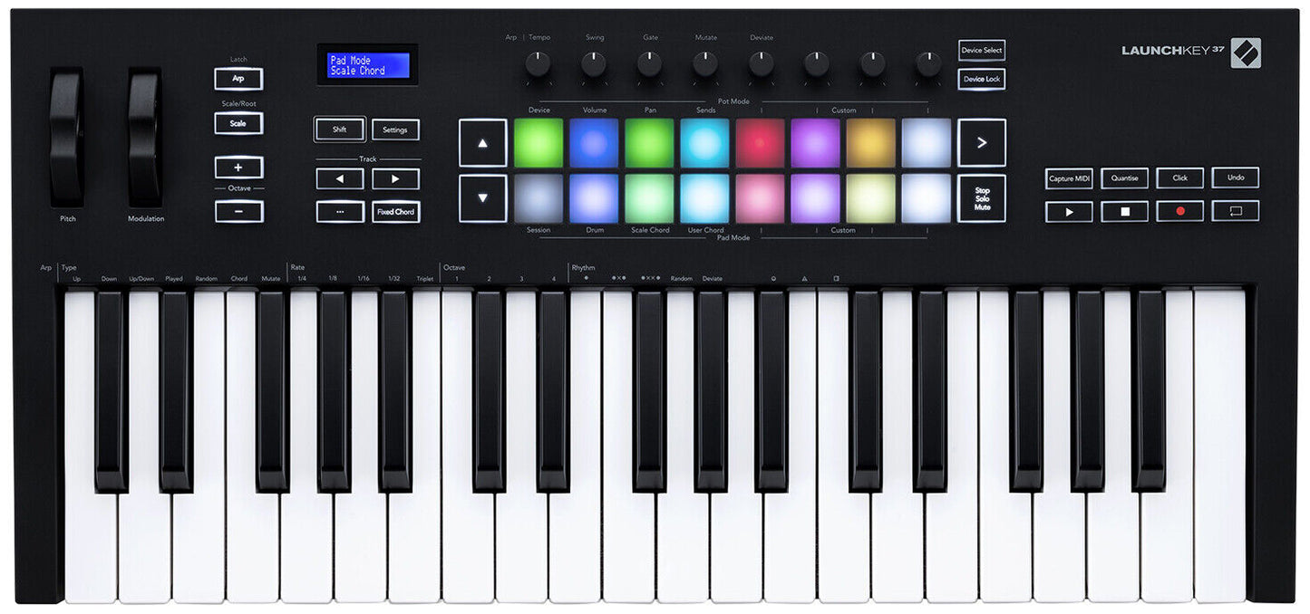 New - Novation Launchkey 37 MK3 37-key USB MIDI Ableton Live Keyboard Controller