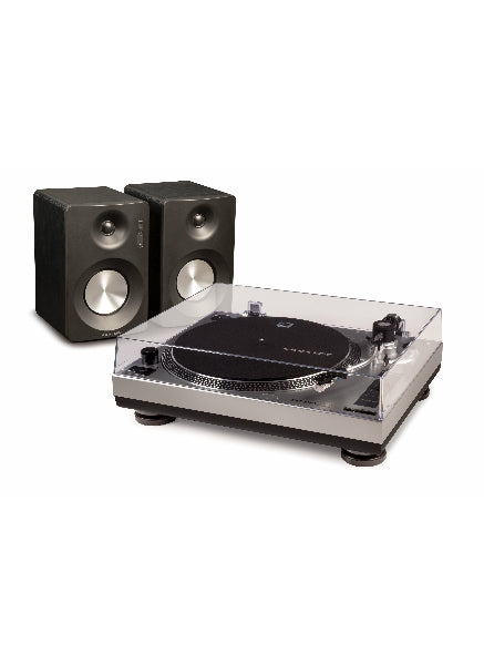 Crosley K100 K-Series 2-Speed Bluetooth Turntable System with Dual Speakers -NEW