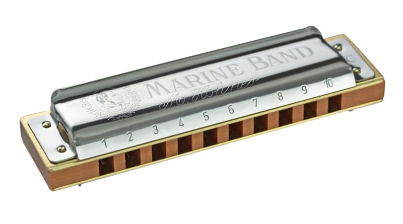 Hohner Marine Band 1896 Harmonica - Key of B Flat -NEW