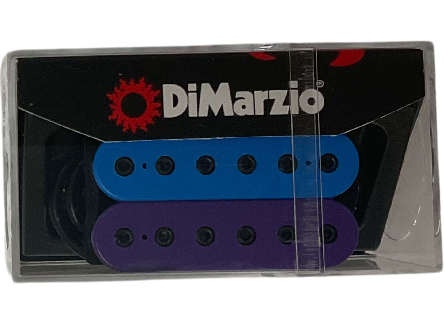 New - Dimarzio DP159 EVOLUTION® BRID Humbucker Bridge Pickup, F-spaced Purple and Blue