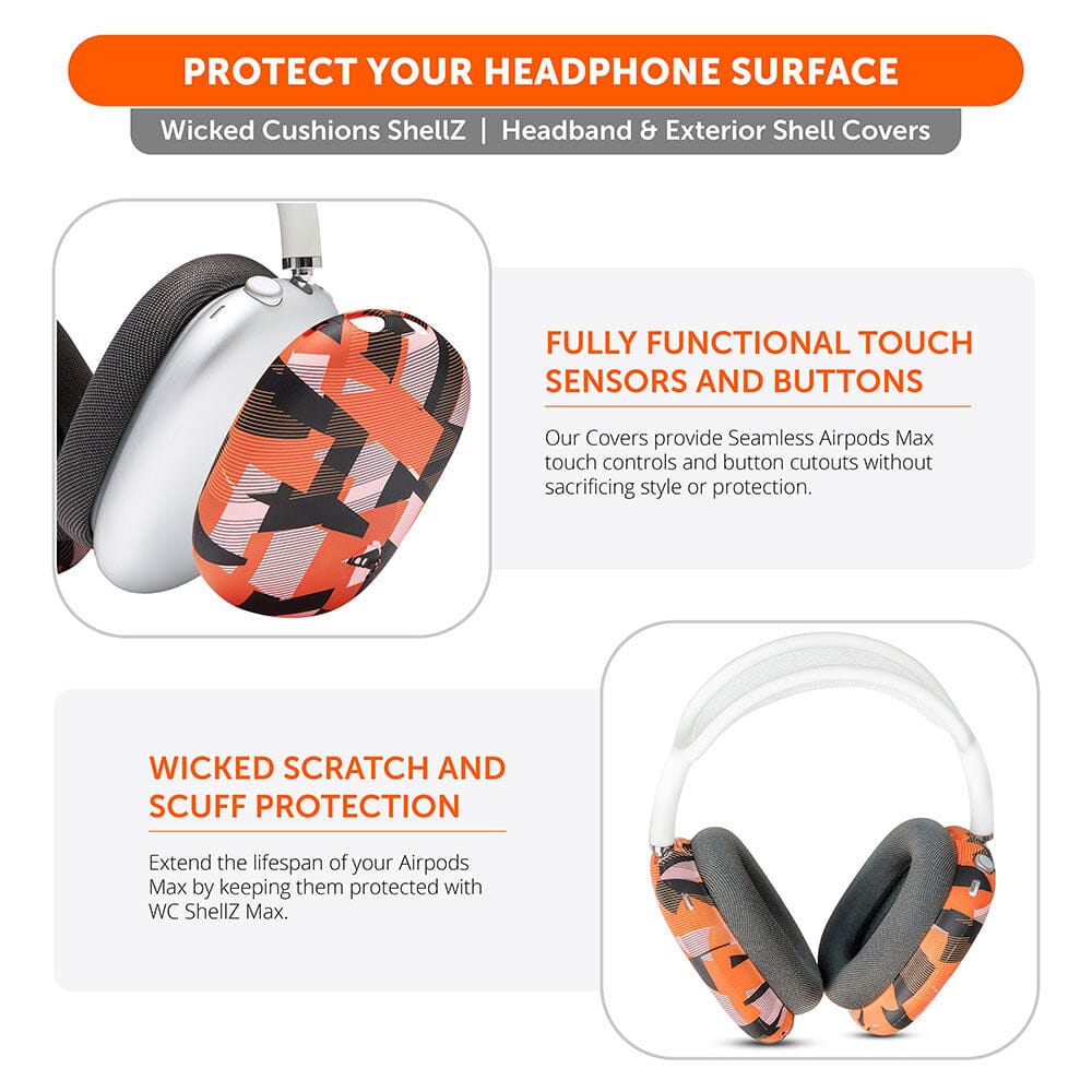 Airpods Max Silicone Exterior Shell Covers Headphone WC ShellZ Max